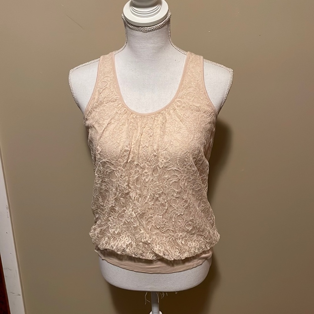 Express Lace Racerback Tank